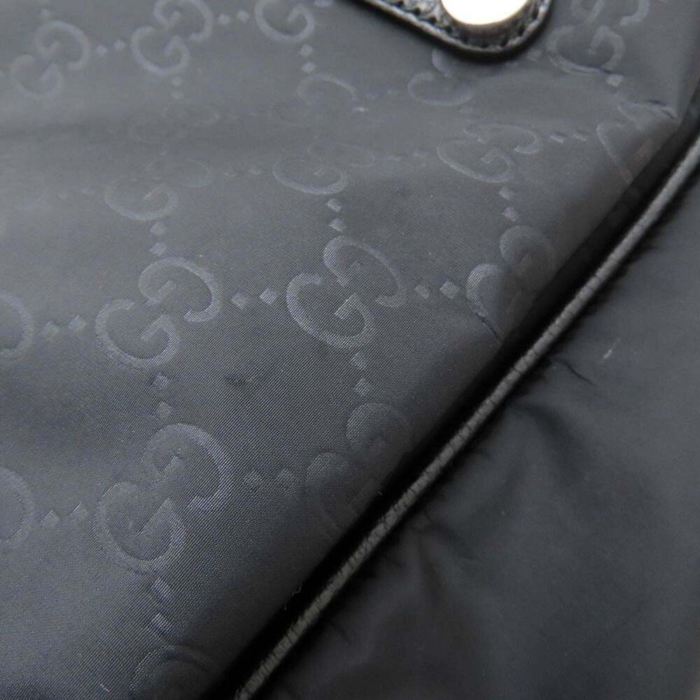 GUCCI Black Leather Shoulder Bag - Picture 16 of 16